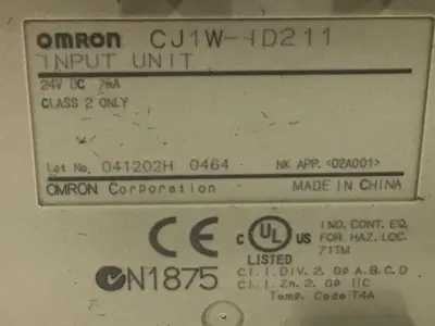USED OMRON CJ1M CPU13