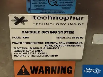 New | in-Stock Technophar Technophar Softgel Encapsulation Line Capsule Fillers Ohio US | Federal Equipment Company #1338431