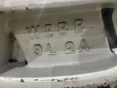 10' X 1/2" WEBB MODEL #9L-1210 3 ROLL INITIAL PINCH PLATE ROLL