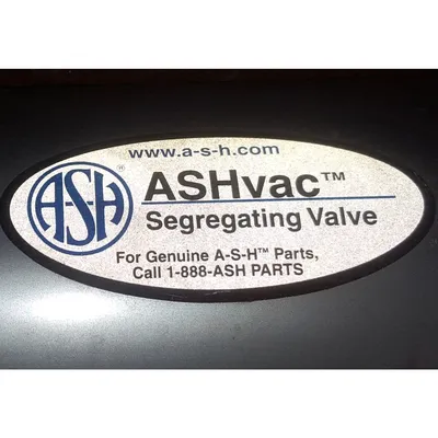 Used Allen Sherman Hoff ASHvac 8" segregating Knife Gate valve