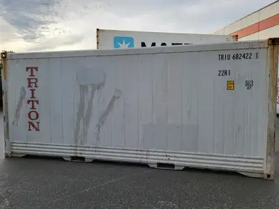 20 ft Working Refrigerated Shipping Container - TRIU6824221