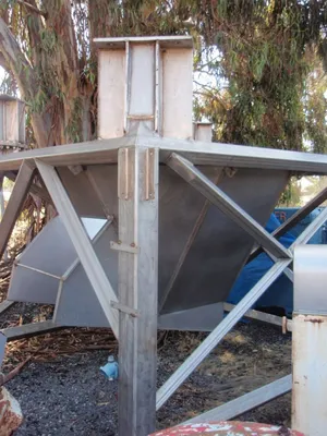 Western States 60 x 40 perforate basket centrifuge, 316SS.