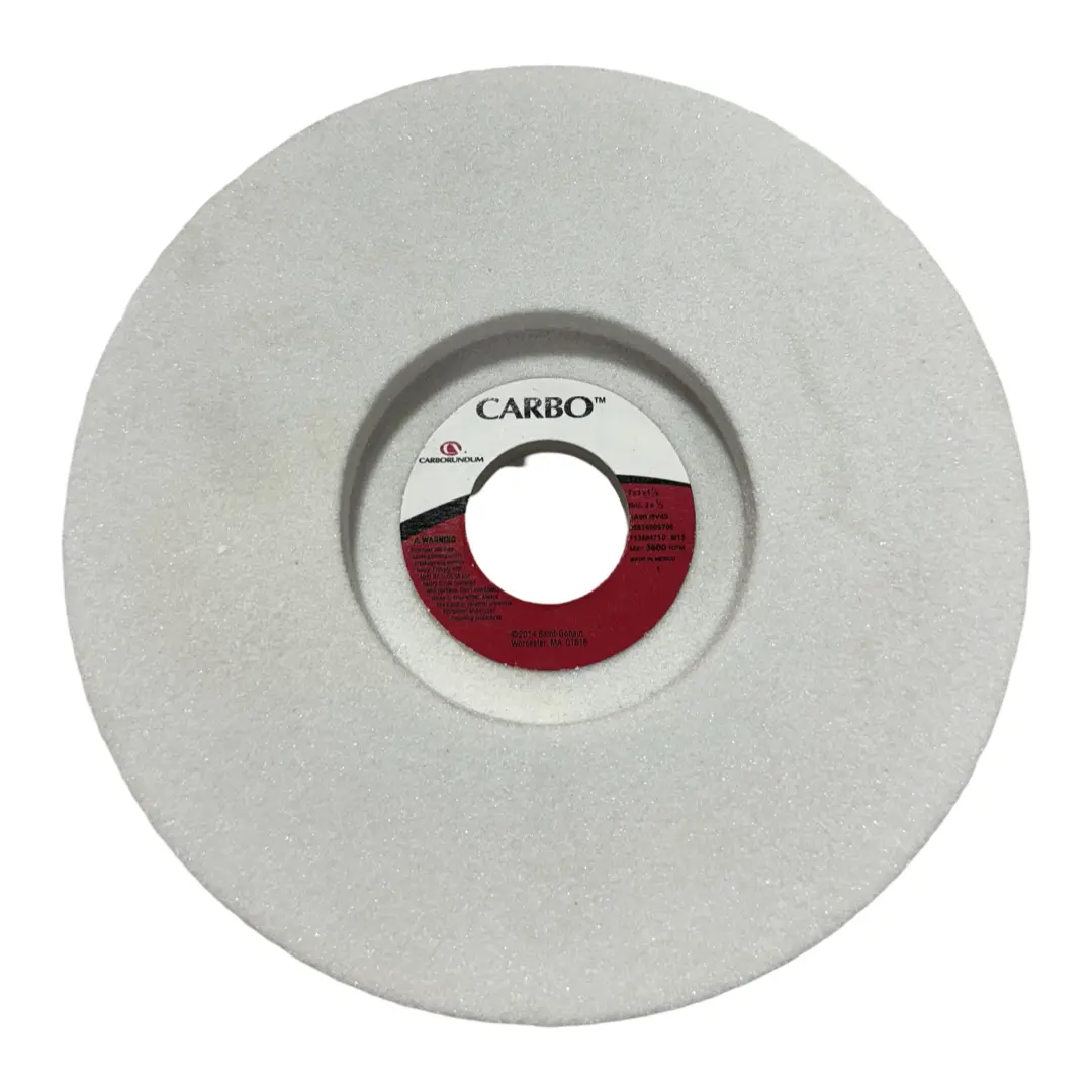 Carborundum 7" x 1" x 1-1/4" Surface Grinding Wheel 60 Grit Aluminum Oxide
