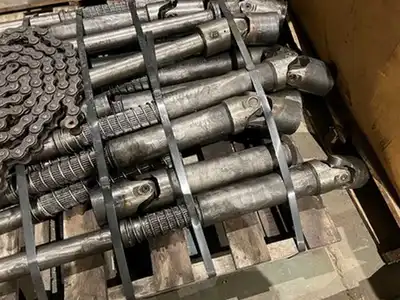 Leveler Gear Box, Herr Voss, 3.50" x 17 Roll, Rebuilt
