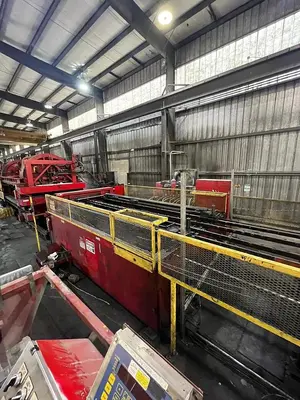 75" x .312" x 80,000# Red Bud Stretcher Leveler Cut to Length Line