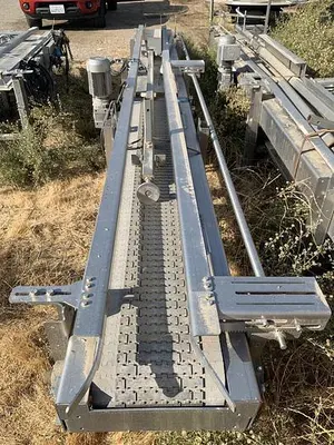 Conveyor, Belt, 12" x 33', S/st, Plastic Belt, Boxes #S744698