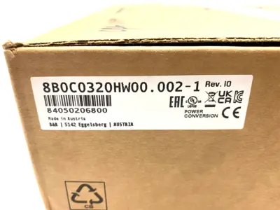 New | in-Stock B&R AUTOMATION ACOPOSMULTI AUXILIARY SUPPLY MODULE, 32 A, AS Industrial Controls | Maverick Industrial Sales #1104789