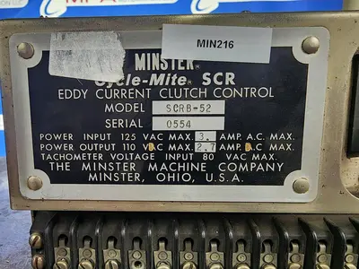 USED MINSTER SCRB-52