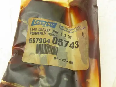 Lovejoy G2040 Cover/Grid Assy Seal Gasket Lubricant Hardware Lot of 2