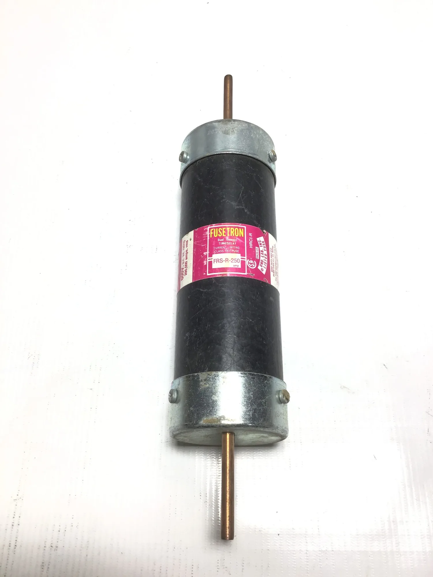Fusetron FRS-R-250 Dual Element Time Delay Fuse 600VAC 200K amps. rms Great Deal