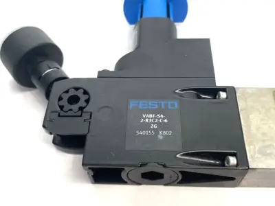 USED FESTO REGULATOR PLATE VALVE 18MM WIDTH 540155