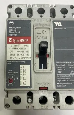 USED WESTINGHOUSE HMCP003A0C