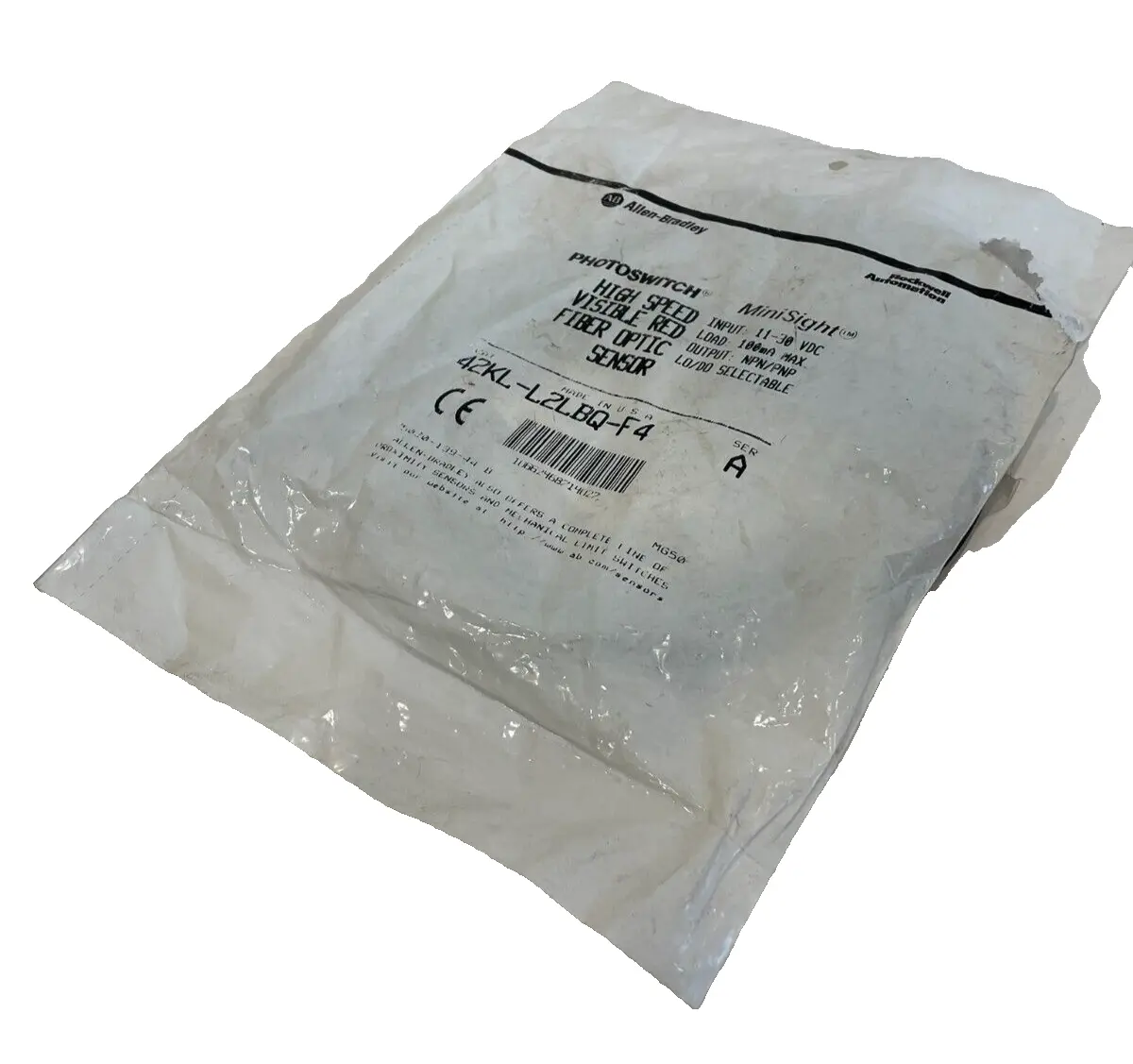 A / B 42KL-L2LBQ-F4 PHOTOSWITCH SER. A 42KLL2LBQF4