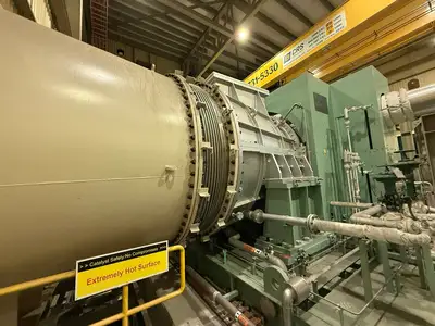 USED 2015 SNM TURBINE/ ABB ALTERNATOR C10-R6-X
