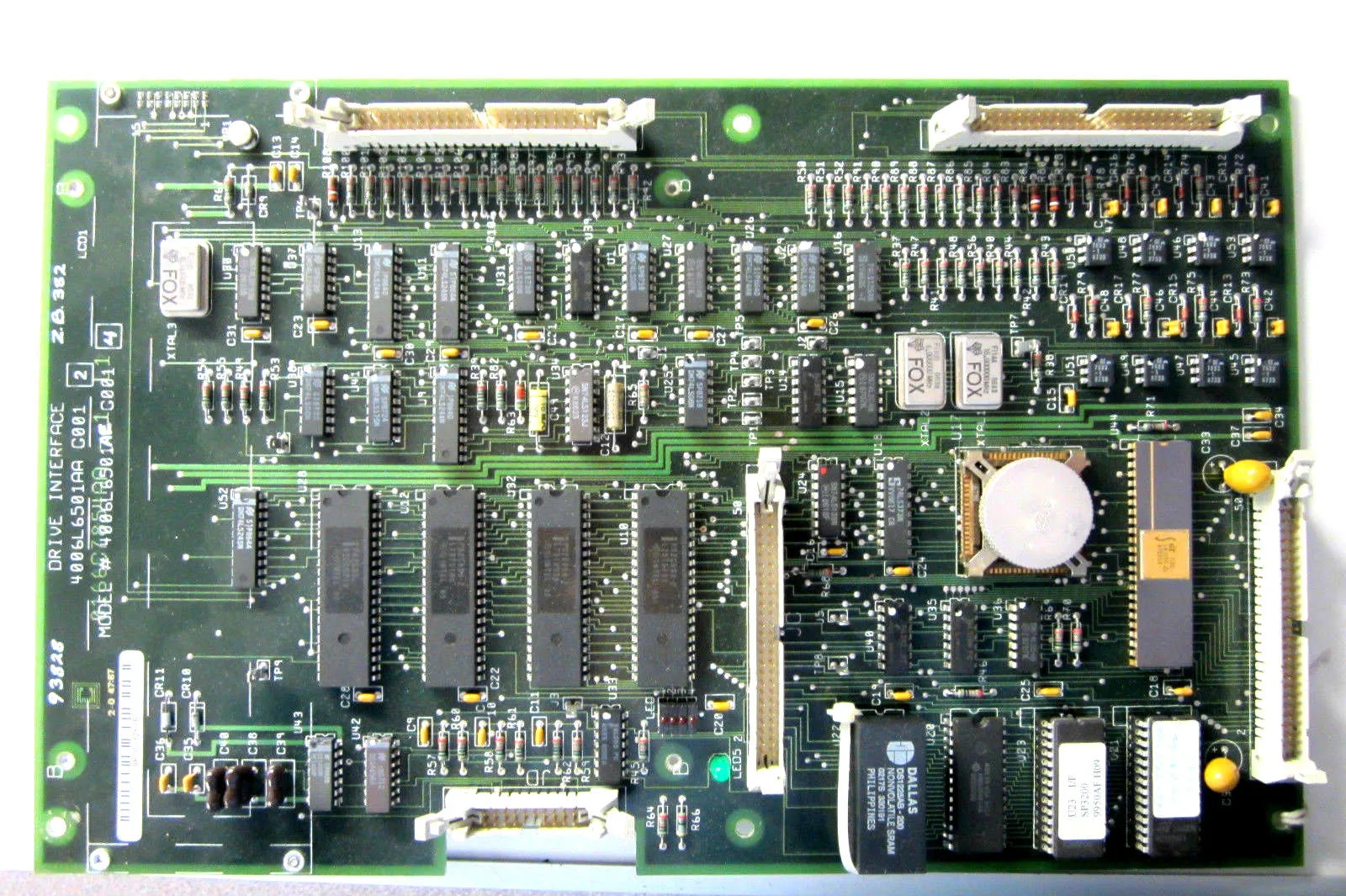 GENERAL ELECTRIC 4006L6501AAG001 DRIVE INTERFACE BOARD 4006L6501AA-G001