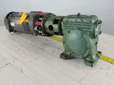 Perfection Gear MTL12683S 2Hp 180VDC Gear Motor 25:1 W/ERS49/180 Brake CDP3585