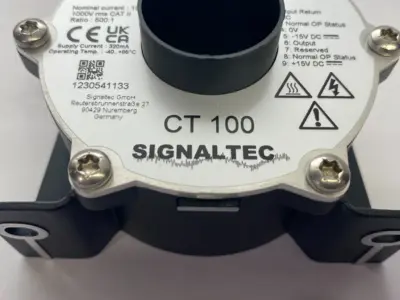New | in-Stock SIGNALTEC HIGH-PRECISION CURRENT TRANSDUCER 500:1 1000V RMS CAT II 100A Transducers | Maverick Industrial Sales #1110131