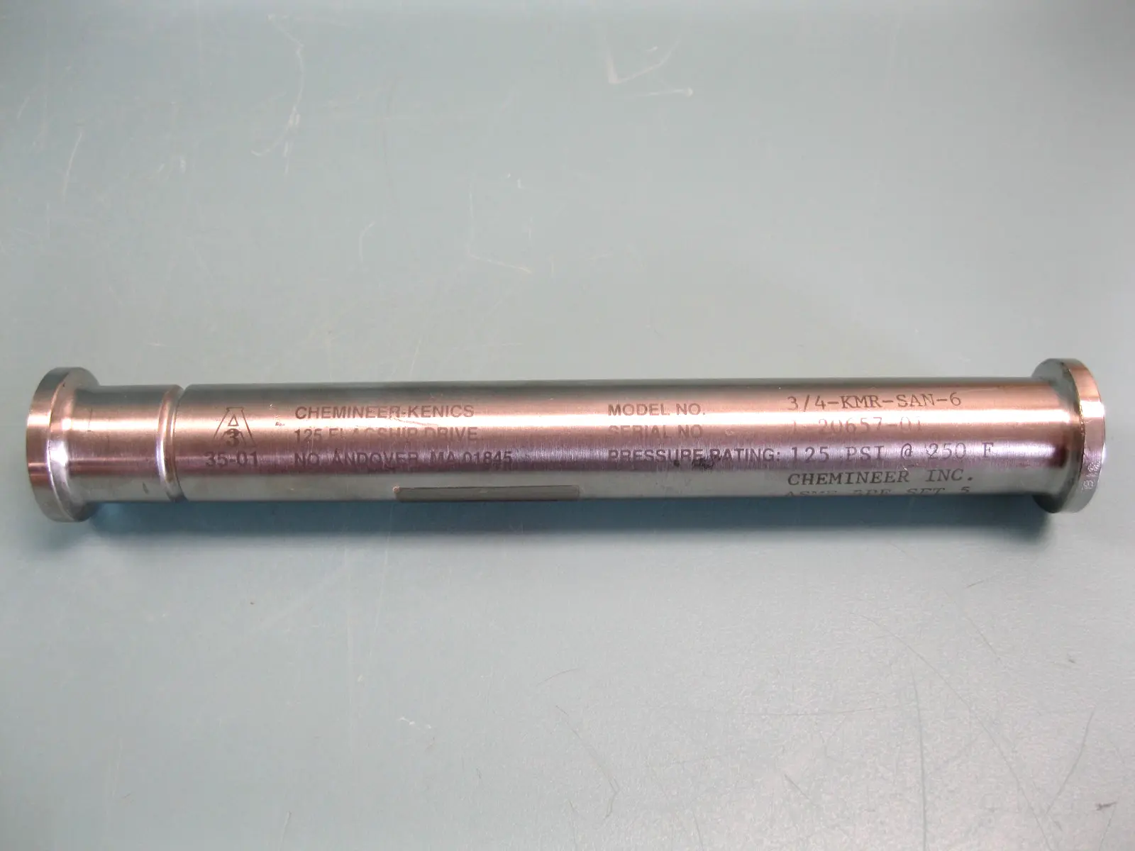 USED Chemineer Inc 3/4-KMR-SAN-6