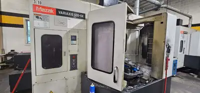 2004 MAZAK VARIAXIS 500-5X 5-Axis+ Vertical Machining Centers | Toolquip, Inc. (1)