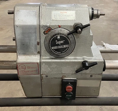 NEW Super Wood Builders Lathe