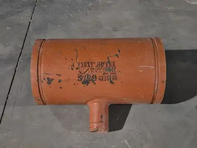 8"x8"x2" Grooved Reducing Tee