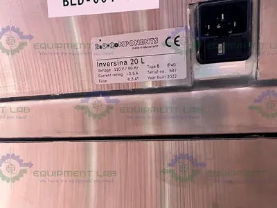 NEW BIO COMPONENTS INVERSION 20L TUMBLE MIXER 110V, MFG 2022