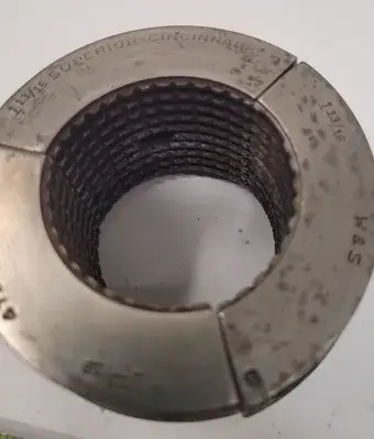 USED SUPERIOR CINCINNATI COLLET PAD