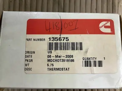 Cummins Thermostat PN 135675