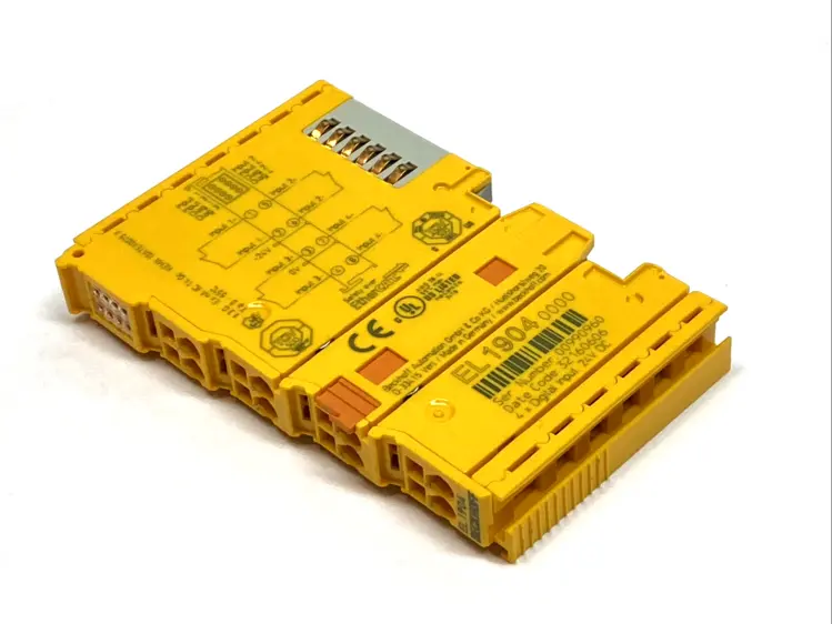 Used BECKHOFF ETHERCAT TWINSAFE 4-CHANNEL SAFE DIGITAL INPUT TERMINAL 24VDC Input / Output Modules Michigan US | Maverick Industrial Sales #1091760