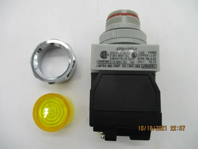 Idec Corporation APW1126D-Y New Pilot Light Operator
