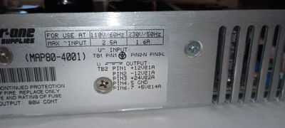 USED POWER-ONE MAP80-4001