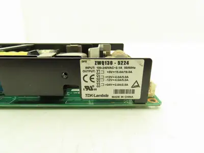 TDK-Lambda ZWQ130-5224 Power Supply 100-240VAC Input 5/12/24VDC Output