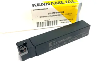 USED KENAMETAL SCREW-ON SCLC-F 95° TOOLHOLDER SCLCRF1616K09Q CUT OFF END