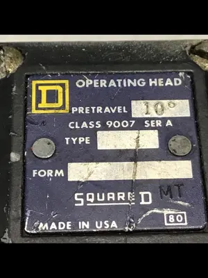 USED SQUARE D 9007-AEQ2699