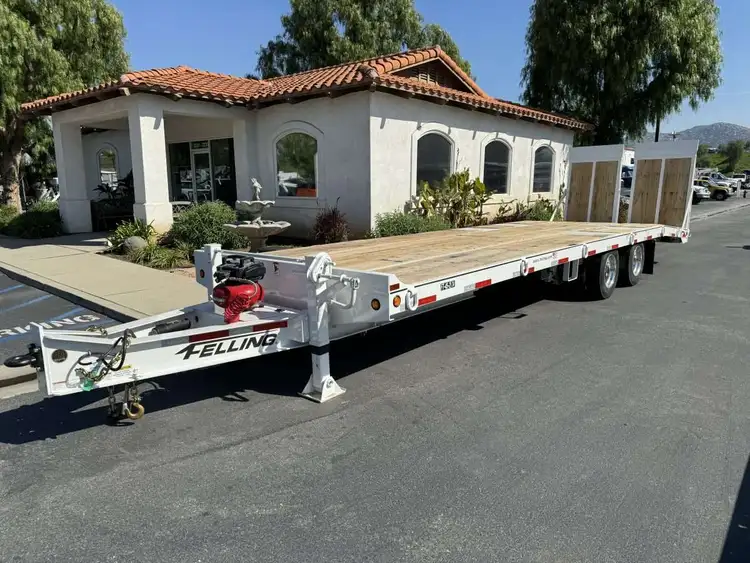 New | in-Stock 2025 FELLING FT-45-2 TA Tiltbed Trailers California US | Commerce Truck Equipment Sales #1548777