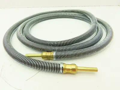 FSC620 Vinylon Fiber Spring Flex Hose 10.5mm OD x 80"