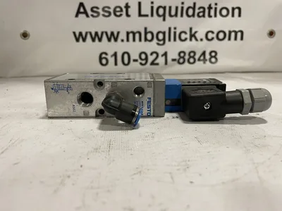 Festo MVH-5-1/4-B 1/4” 5/2-Way Air/Pneumatic Solenoid Valve 28-145psi 24VDC