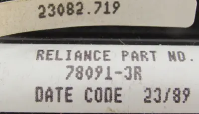 NEW JOSLYN CLARK 78091-3R CONTACTOR 56A SIZE 2 RDP2-5051-11 780913R