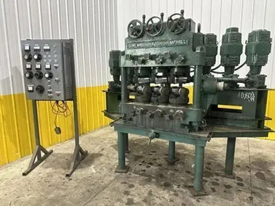 MACK-HEMP #924R ROTARY 6-ROLL TUBE & PIPE STRAIGHTENER (14624) STRAIGHTENERS, TUBE & BAR | Machinery International LLC (1)