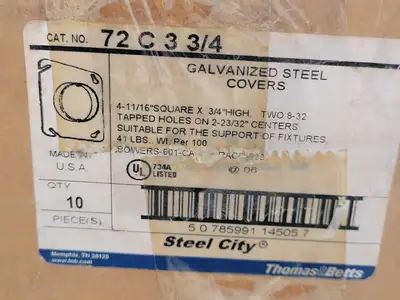 NEW STEEL CITY 72 C 3 3/4