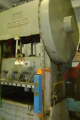 1968 BLISS S2-150 60X42 Presses, Straight Side, Double Crank (Single Action) | Rock Solid Tools (1)