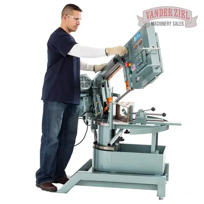 New | in-Stock ELLIS 2000 Horizontal Band Saws Michigan US | Vander Ziel Machinery Sales #480313