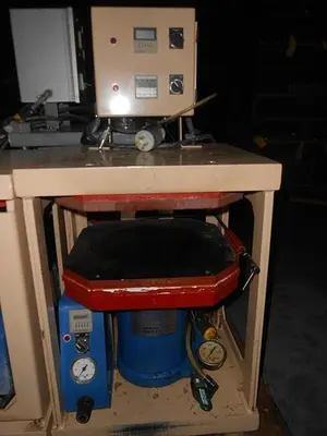 6727-310 Conley Accu-Mold 4-Post Rubber Mold CASTING Vulcanizer