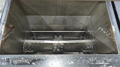 8" x 14" Rapid Model F-14 Granulator w/ In-Line Roll Feed System, 7.5 HP