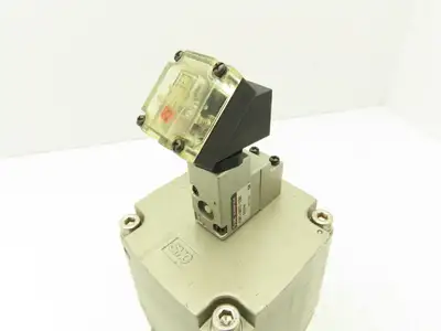 SMC VNH413A High Pressure Coolant Valve 24V 3 Port 7.0MPa Normally Closed 1"NPT