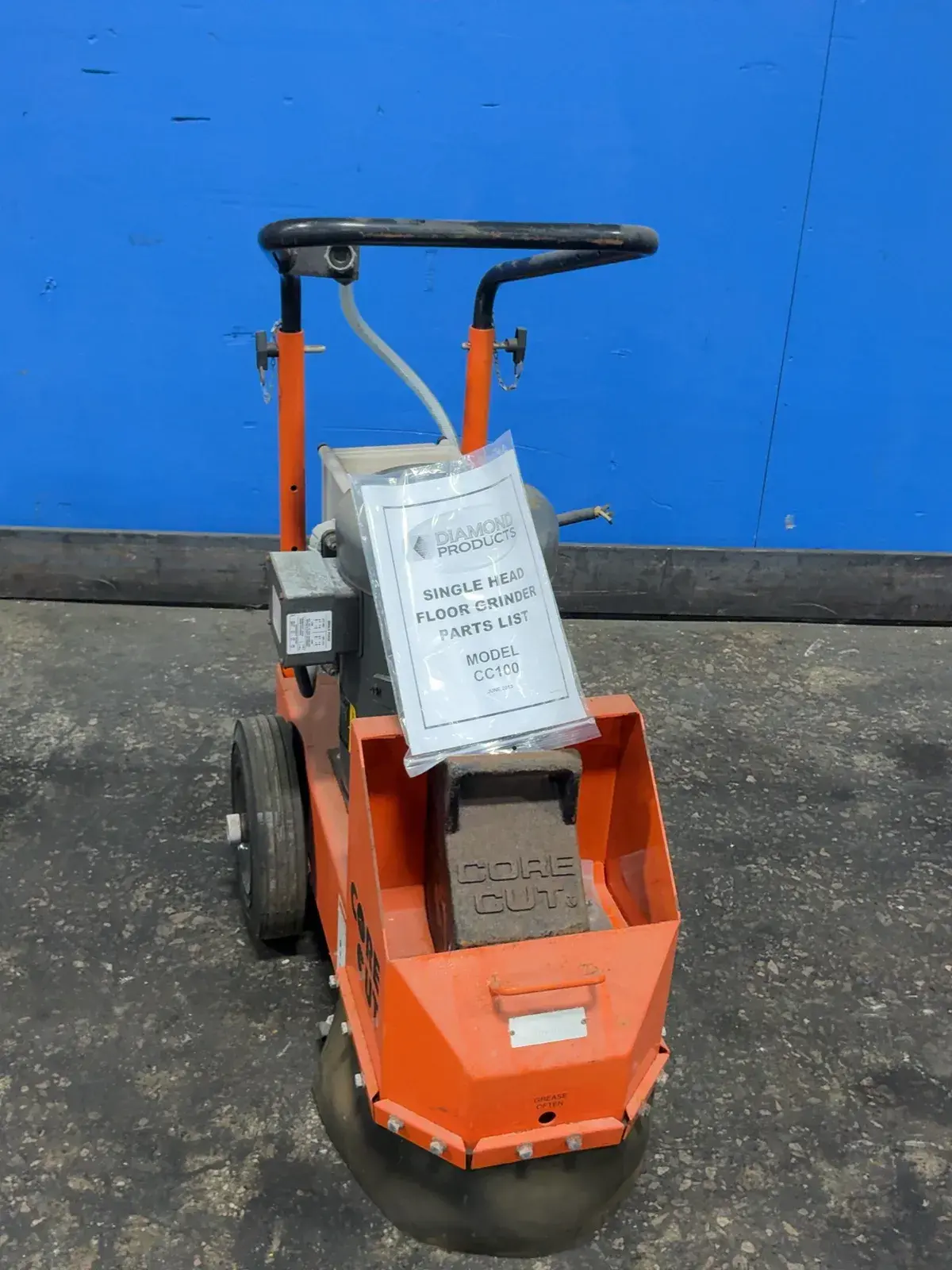 USED DIAMOND PRODUCTS CC100