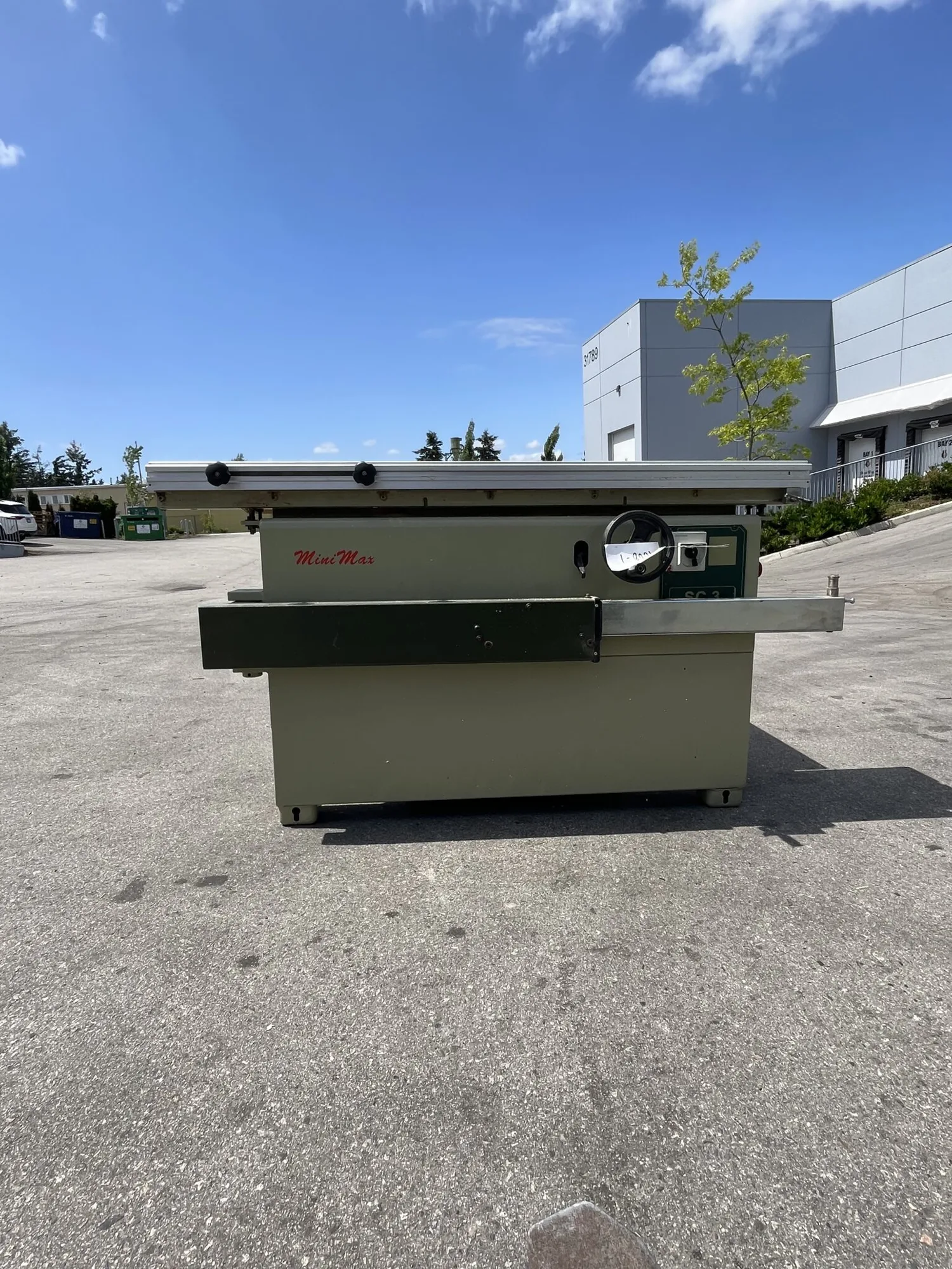 SCM Minimax SC 3 5 ft Sliding Saw