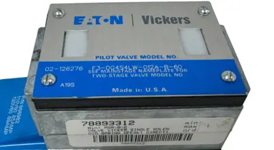 NEW EATON VICKERS F3-DG4S4LW-012A-B-60 CONTROL VALVE 02-126276
