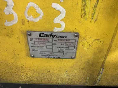Used 2009 CADY C2011SP Material Handling (misc) Ohio US | HGR 24 #1048189
