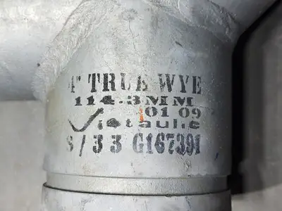 4" True Wye S/33 G167391